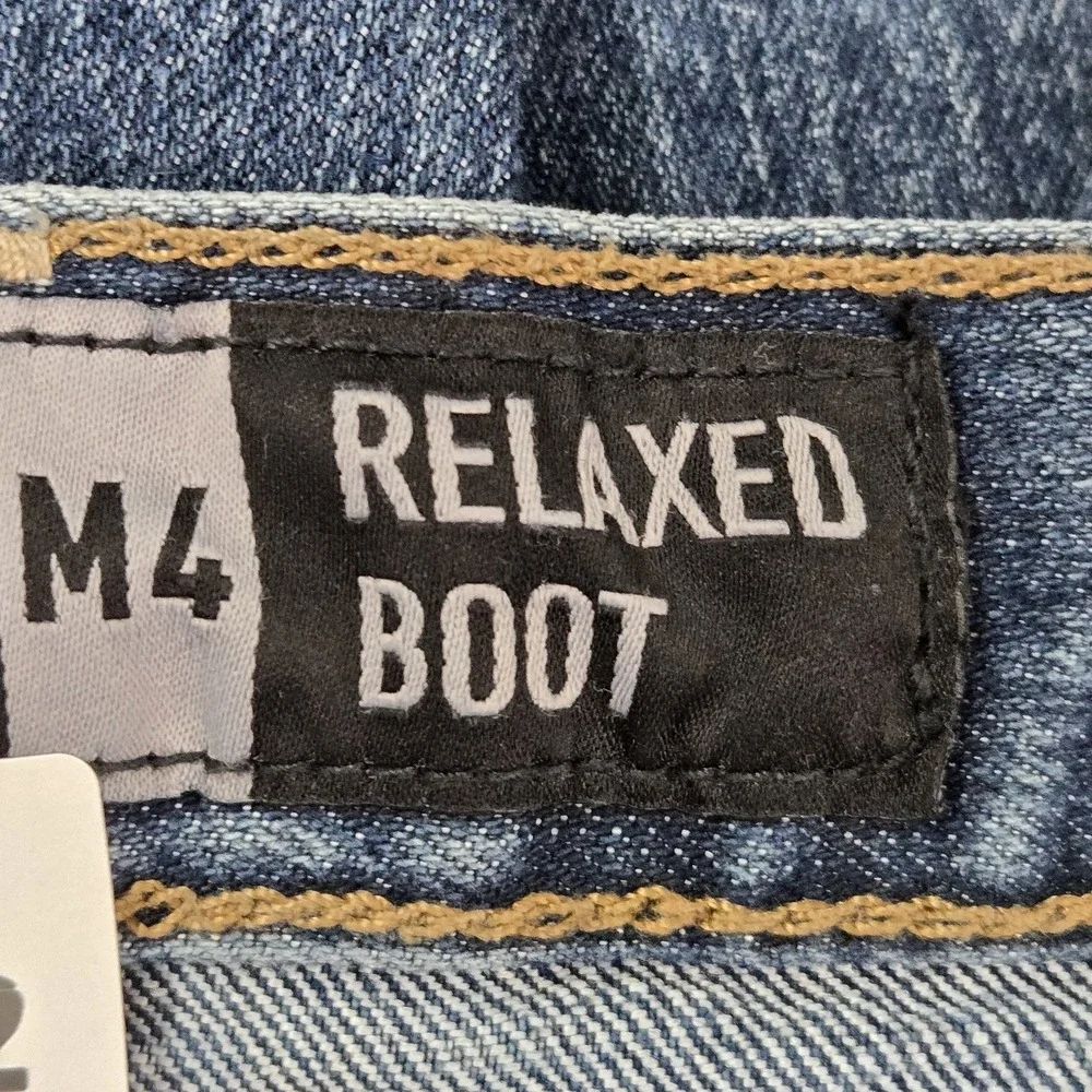 Ariat Rebar Men Jeans 30X30 Blue Denim M4 Bootcut‎ 28